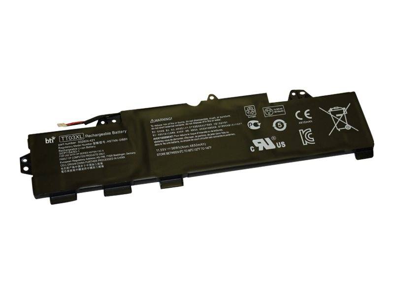 BTI Laptop-Batterie - Lithium-Polymer - 4 Zellen - 4850 mAh