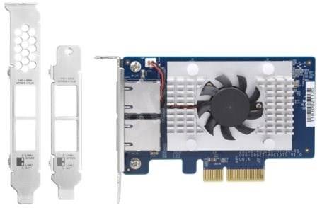 QNAP QXG-10G2T-107 - Netzwerkadapter - PCIe 2.0 x4 Low-Profile