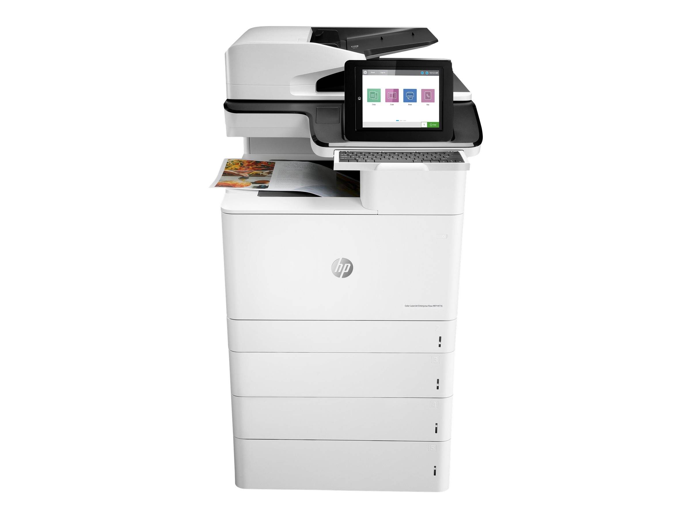 HP LaserJet Enterprise Flow MFP M776z - Multifunktionsdrucker - Farbe - Laser - 297 x 864 mm (Original)