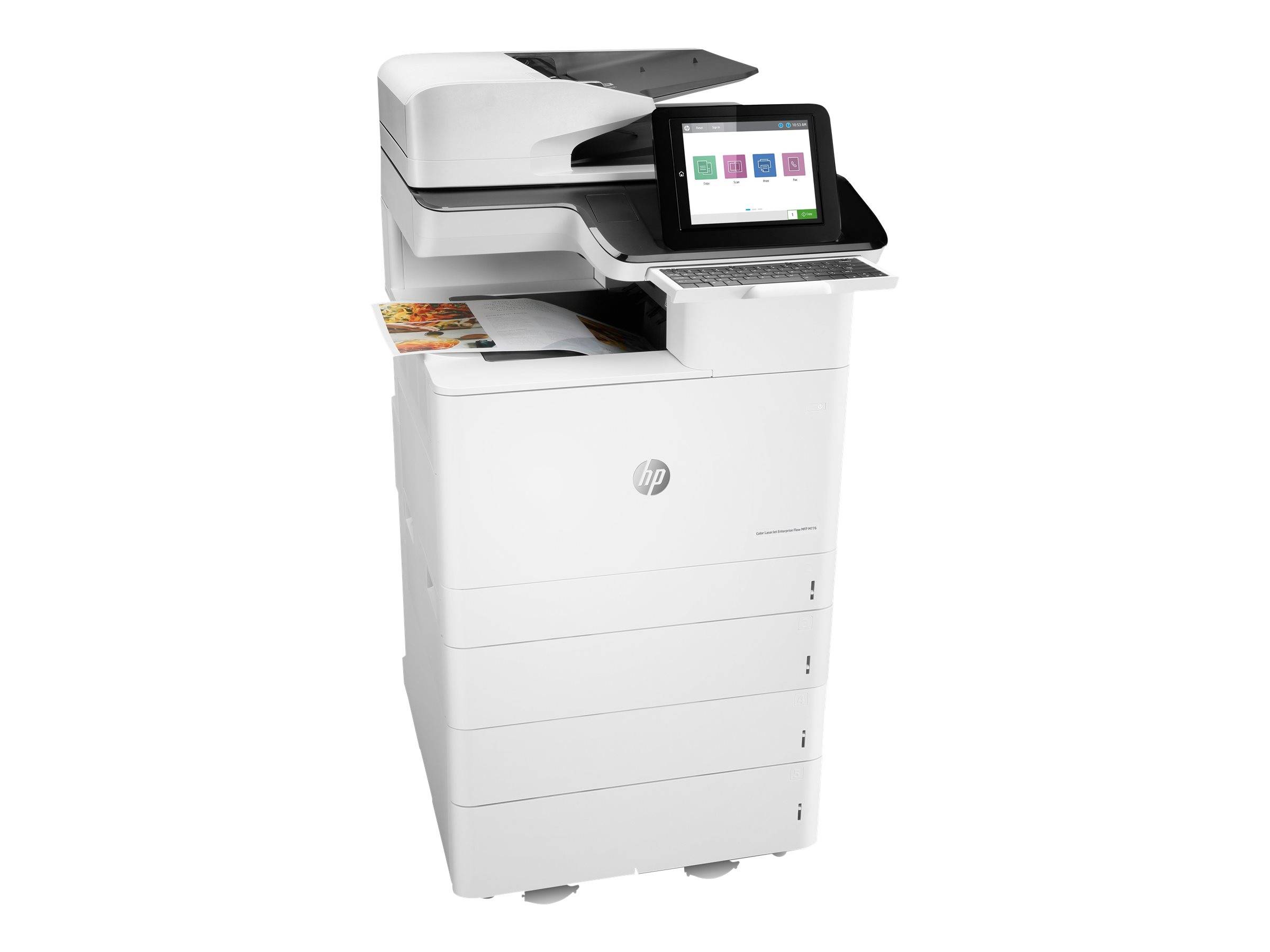 HP LaserJet Enterprise Flow MFP M776z - Multifunktionsdrucker - Farbe - Laser - 297 x 864 mm (Original)