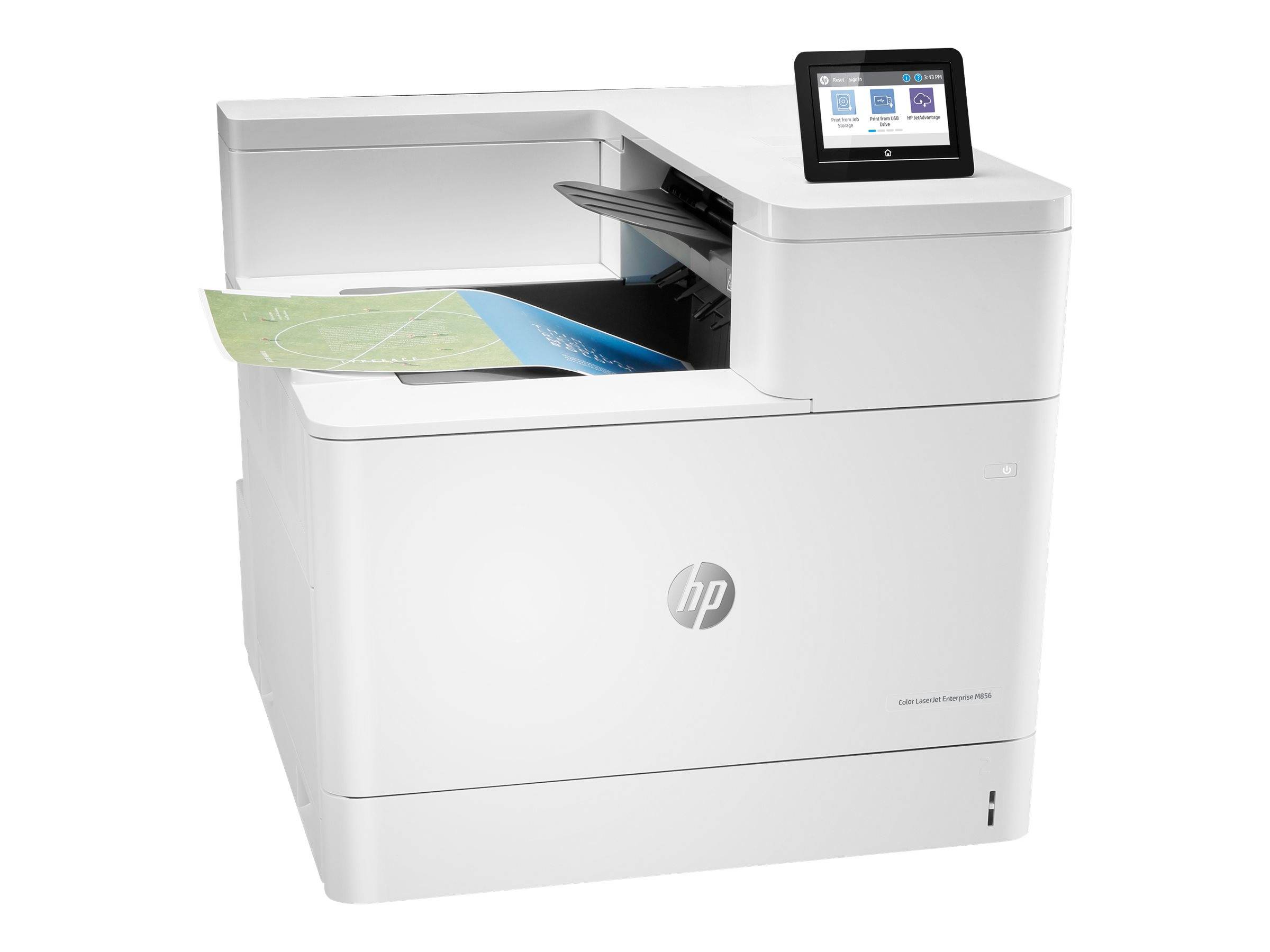 HP Color LaserJet Enterprise M856dn - Drucker - Farbe - Duplex - Laser - A3/Ledger - 1200 x 1200 dpi - bis zu 56 Seiten/