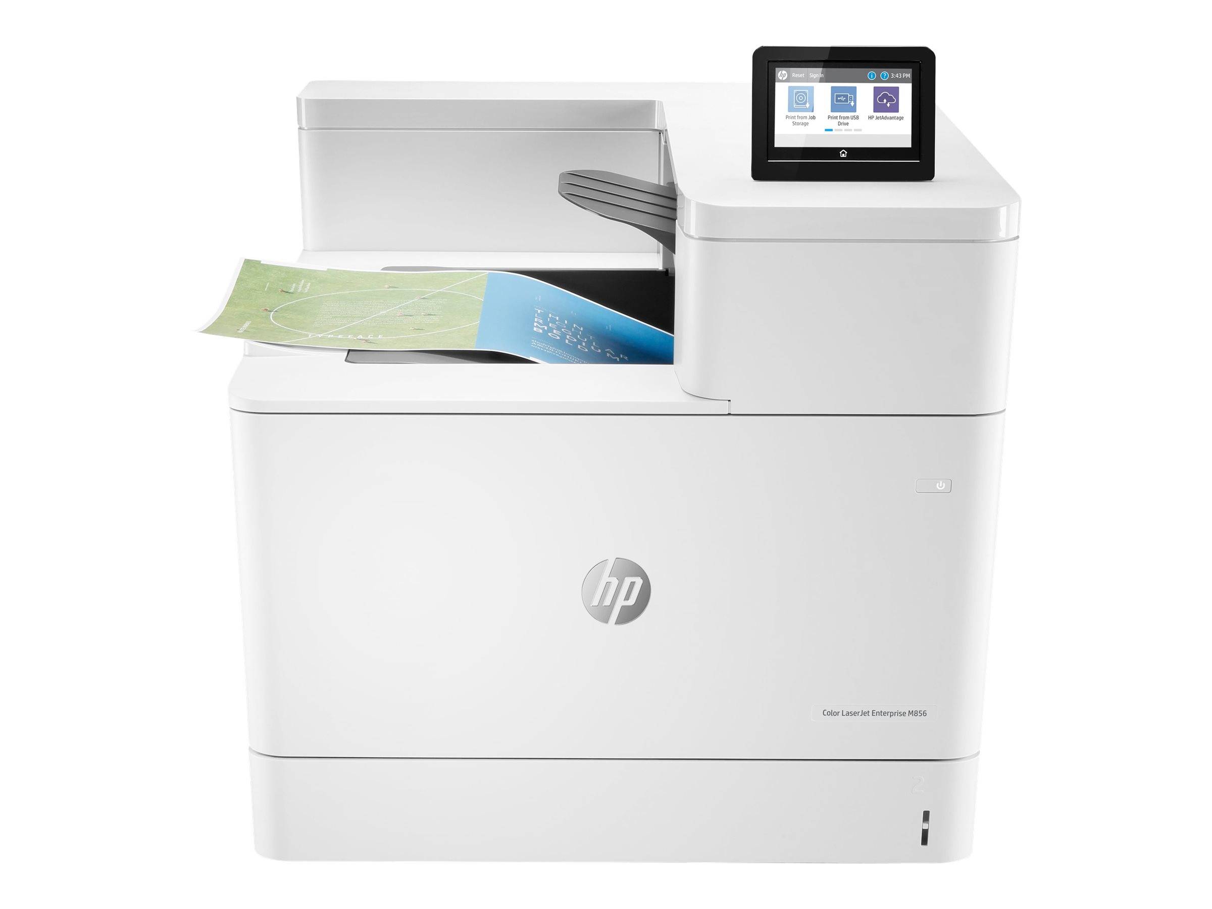 HP Color LaserJet Enterprise M856dn - Drucker - Farbe - Duplex - Laser - A3/Ledger - 1200 x 1200 dpi - bis zu 56 Seiten/