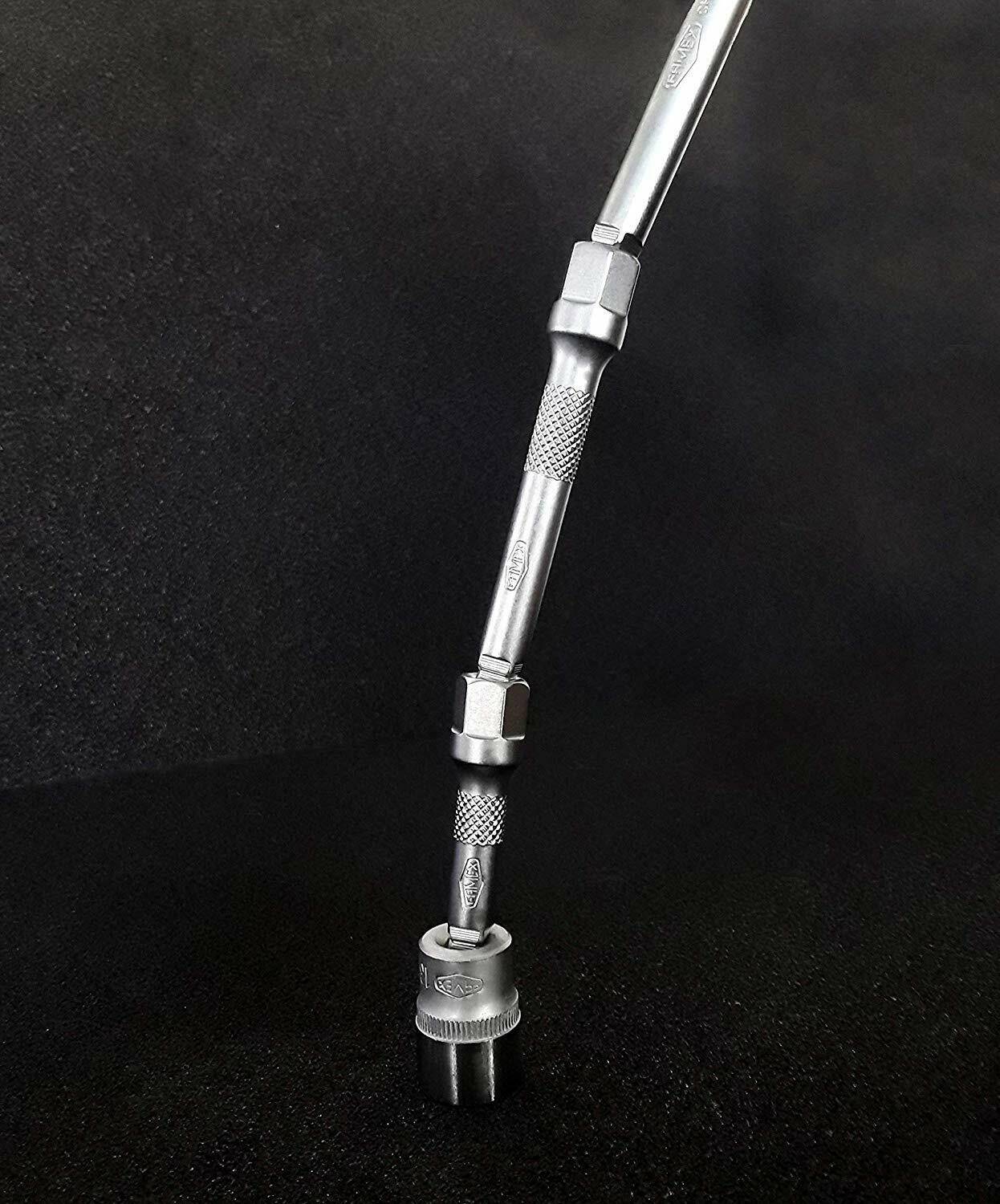 Steckschlüsselsatz FAMEX 525-16 - Profi Ratschenkasten metrisch 1/4" (6.3 mm), 1/2" (12.5 mm) - 174-tlg.