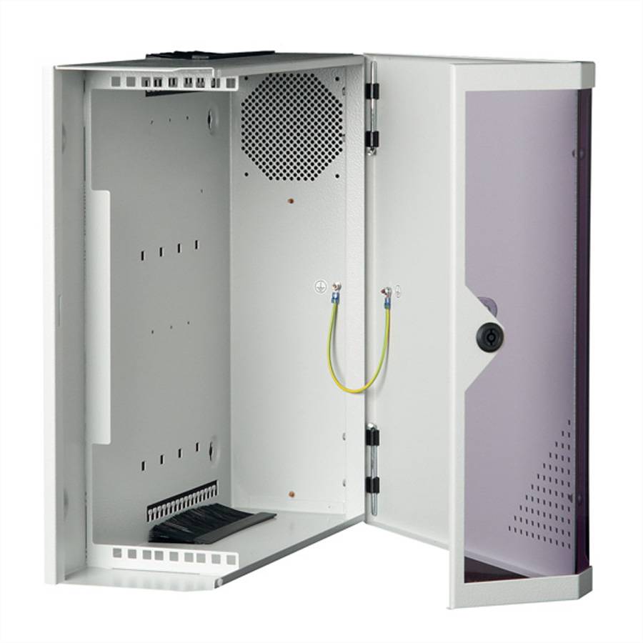 VARI 2000 Wandverteiler 6 HE 557x636x360mm einteilige Tür