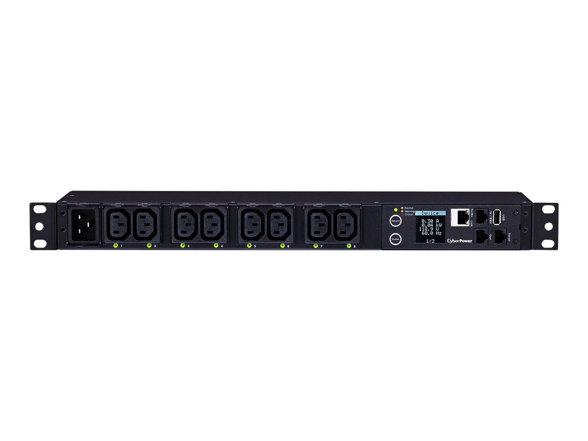 CYBERPOWER SYSTEMS - CyberPower Switched Metered-by-Outlet PDU81005 - Stromverteilungseinheit (Rack - einbaufähig)