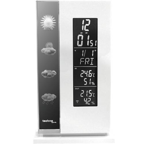 WS 6600 - Moderne Wetterstation mit farbigen LEDs