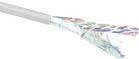 ACT Cat 6 F/UTP solid installation cable, PVC, CPR euroclass ECA, 24 AWG, grey 305 meter C6A F/UTP SOLID PVC ECA 305M