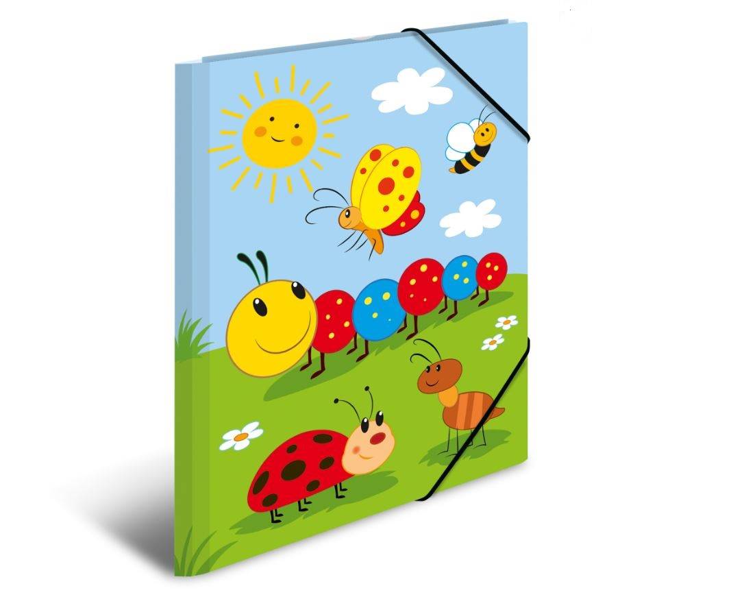 HERMA 19784, A4, Karton, Mehrfarben, Porträt, Gummiband, 240 mm