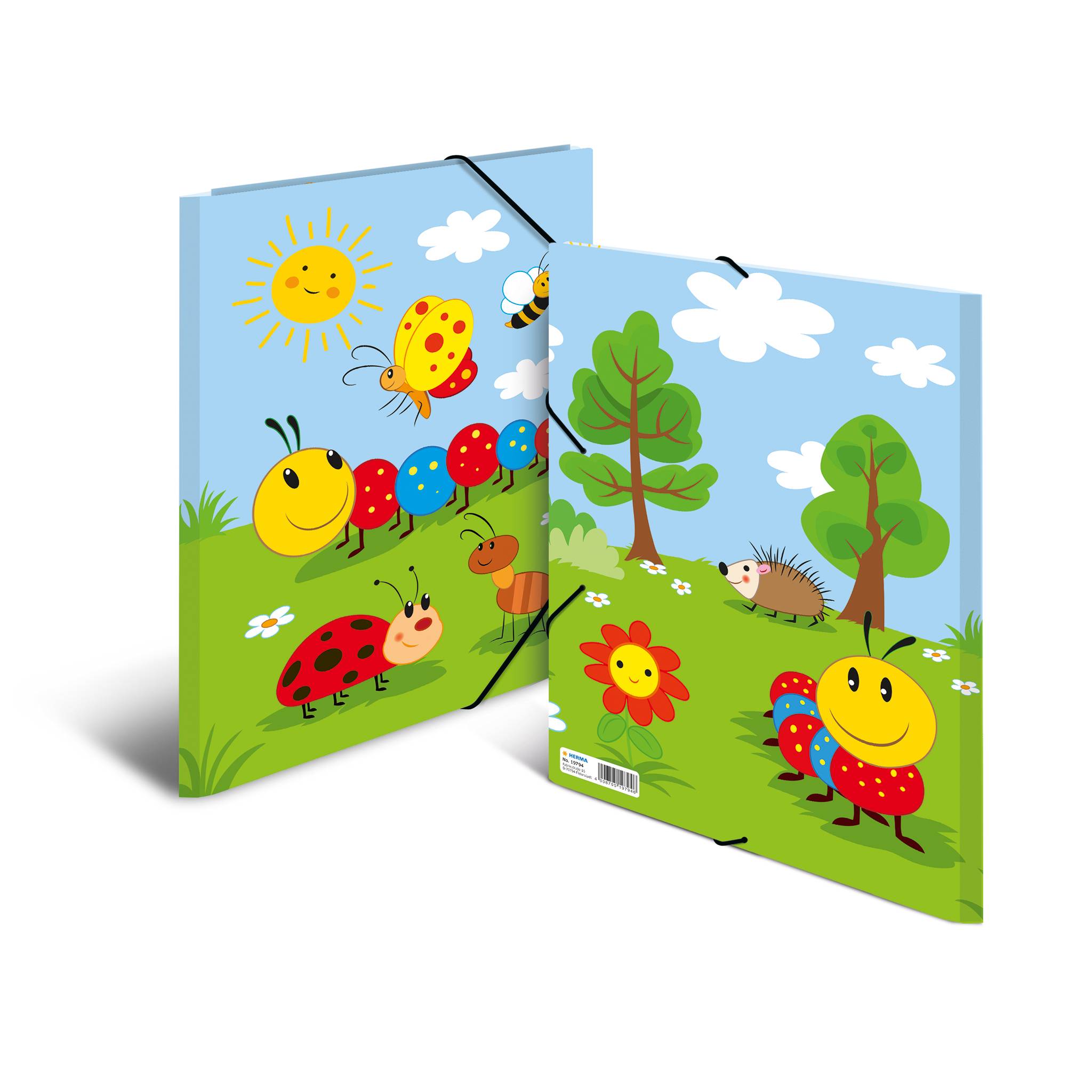 HERMA 19794, A3, Karton, Mehrfarben, Gummiband, 335 mm, 440 mm