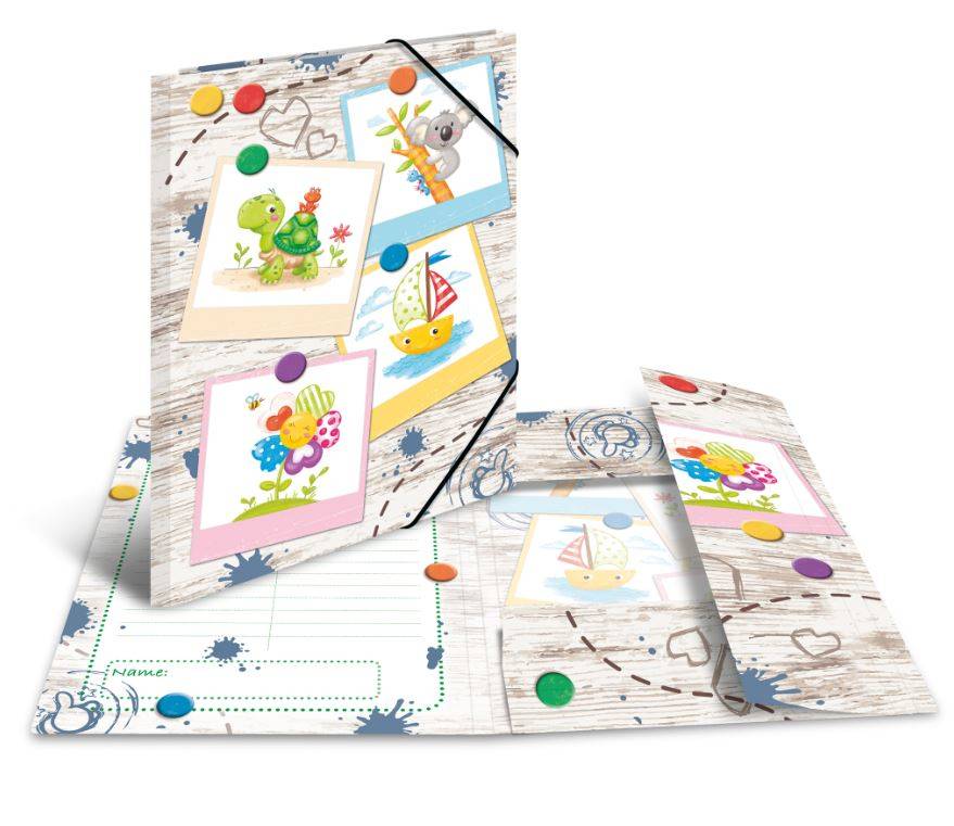 HERMA 19796, A3, Karton, Mehrfarben, Porträt, Gummiband, 335 mm