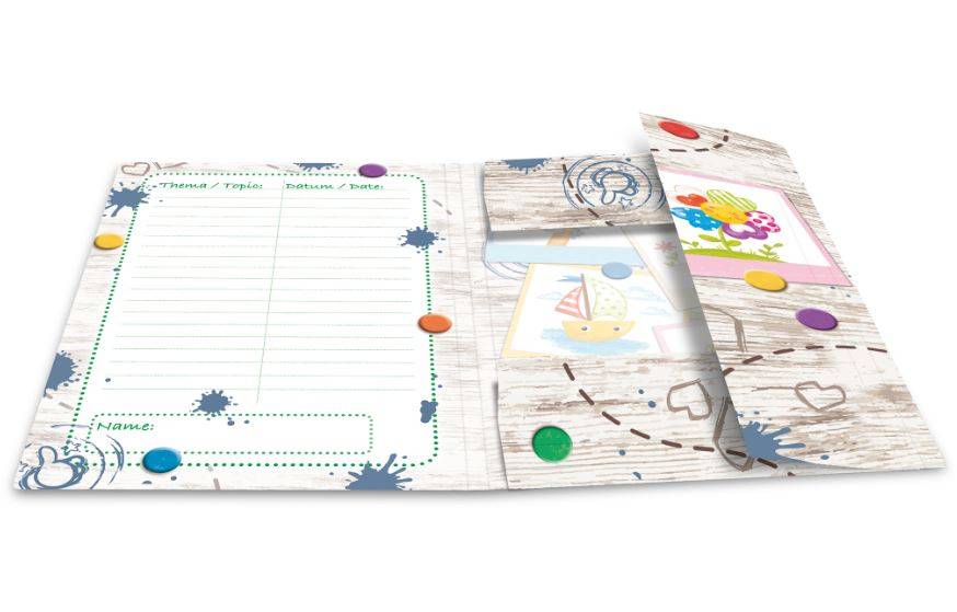 HERMA 19796, A3, Karton, Mehrfarben, Porträt, Gummiband, 335 mm