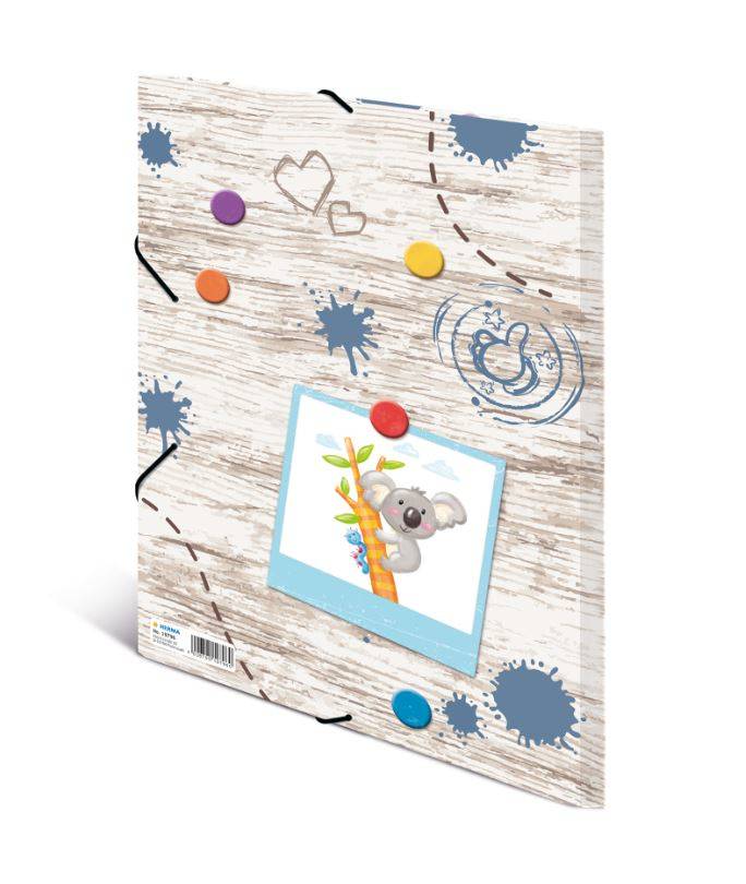 HERMA 19796, A3, Karton, Mehrfarben, Porträt, Gummiband, 335 mm