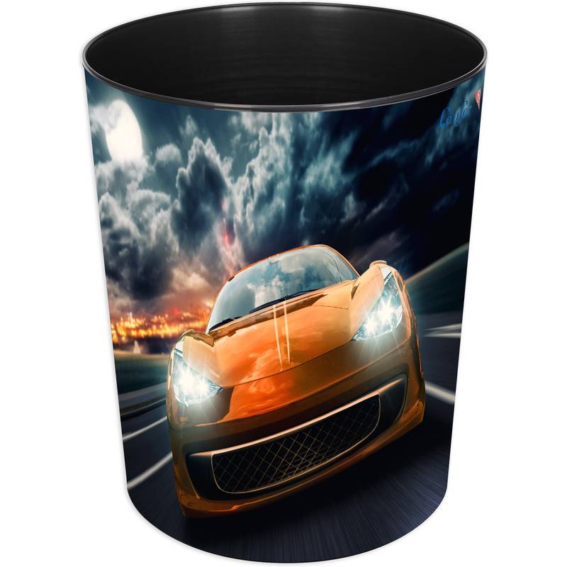 Läufer Papierkorb Rennauto