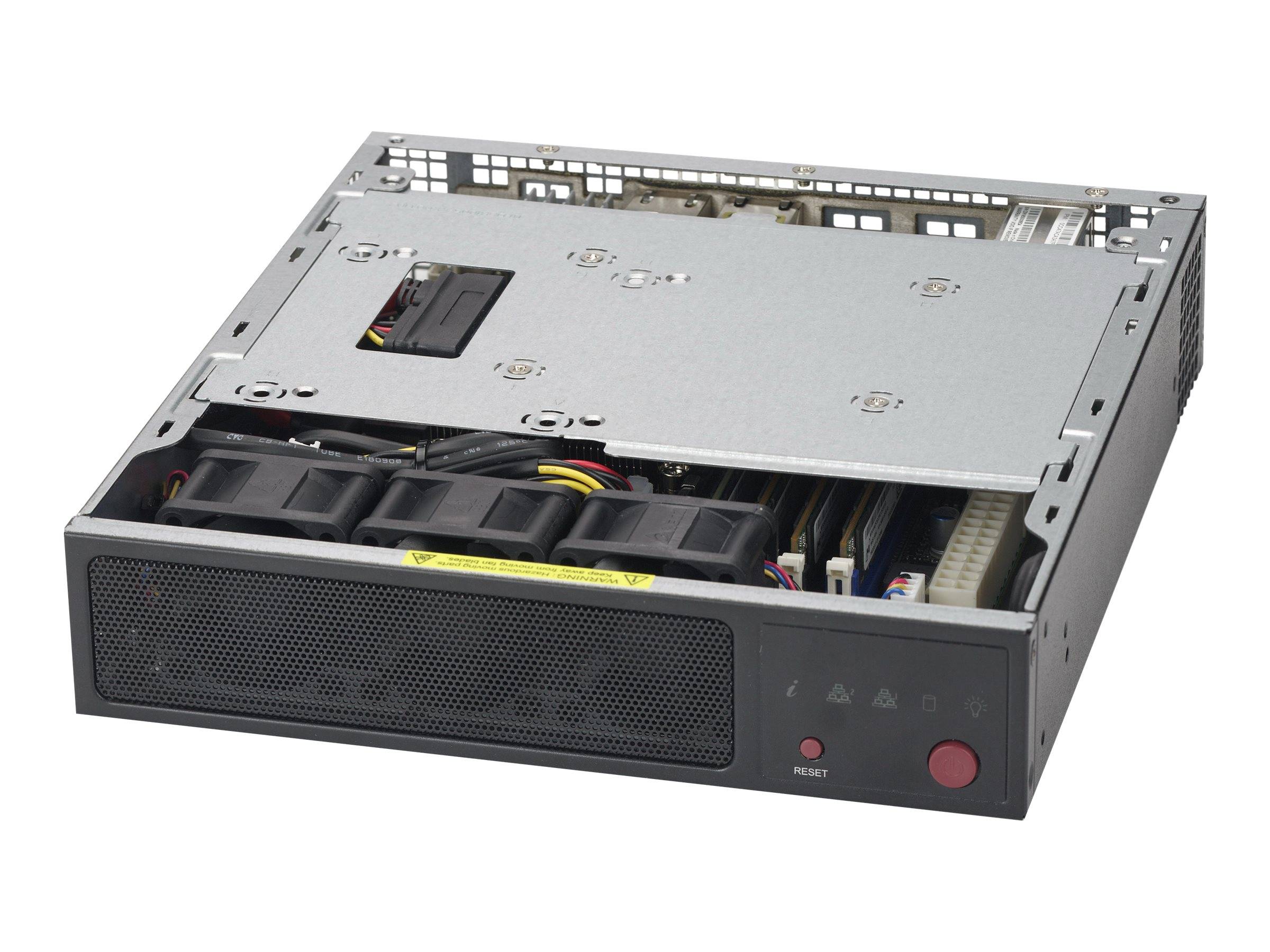 Supermicro SC101F - USFF - Mini-ITX - ohne Netzteil