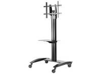 Peerless SmartMount Universal Flat Panel TV Cart SR560M - Wagen - für Flachbildschirm - Schwarz - Bildschirmgröße: 81.3-