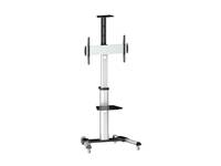 equip - Wagen für flat panel / AV equipment - Aluminium - Bildschirmgröße: 94-177.8 cm (37"-70")