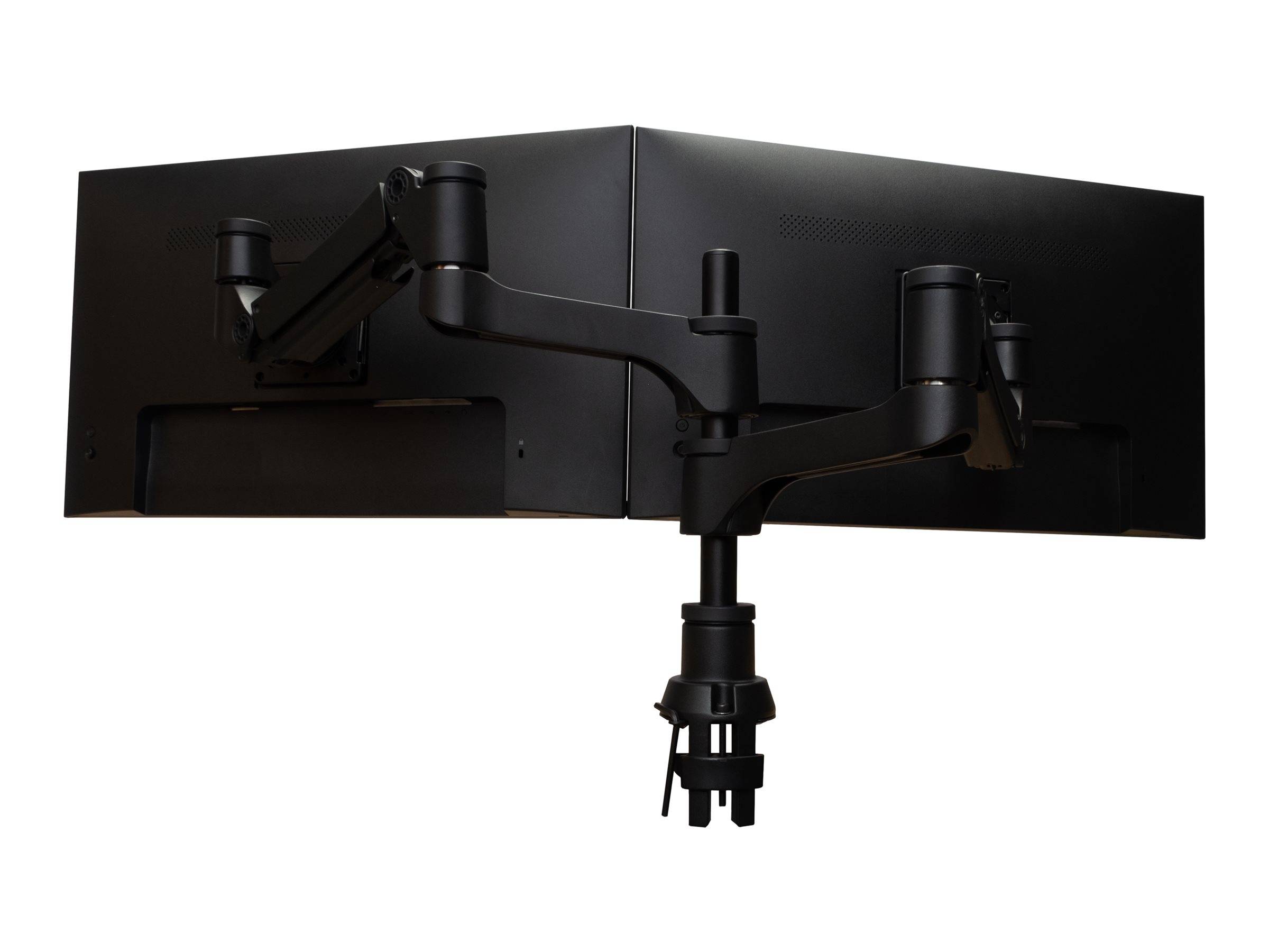 R-Go Doppelter Monitorarm Caparo - Befestigungskit (einstellbarer Monitorarm)