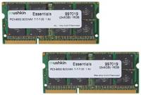 Mushkin Essentials - DDR3 - kit - 16 GB: 2 x 8 GB - SO DIMM 204-PIN - 1066 MHz /