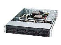 Supermicro SC825 TQC-600LPB - Rack-Montage - 2U