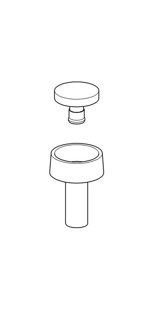 GROHE Druckknopf und Rosette (06.11.6972)