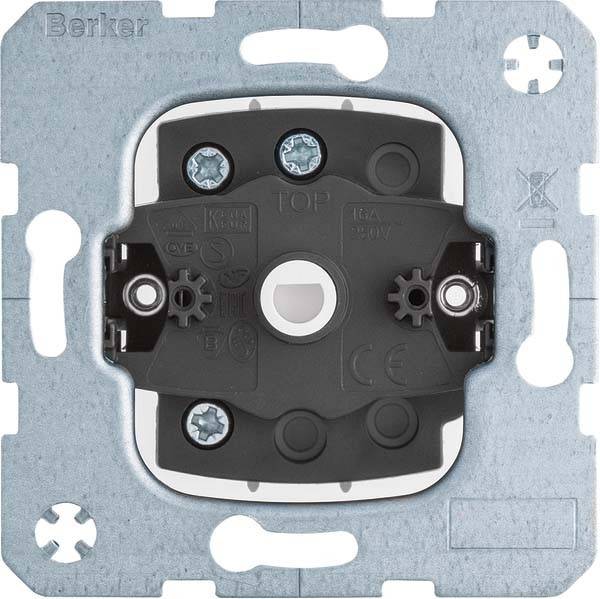 10 Stück Berker Jalousie-Tast-Rastschalter 385103