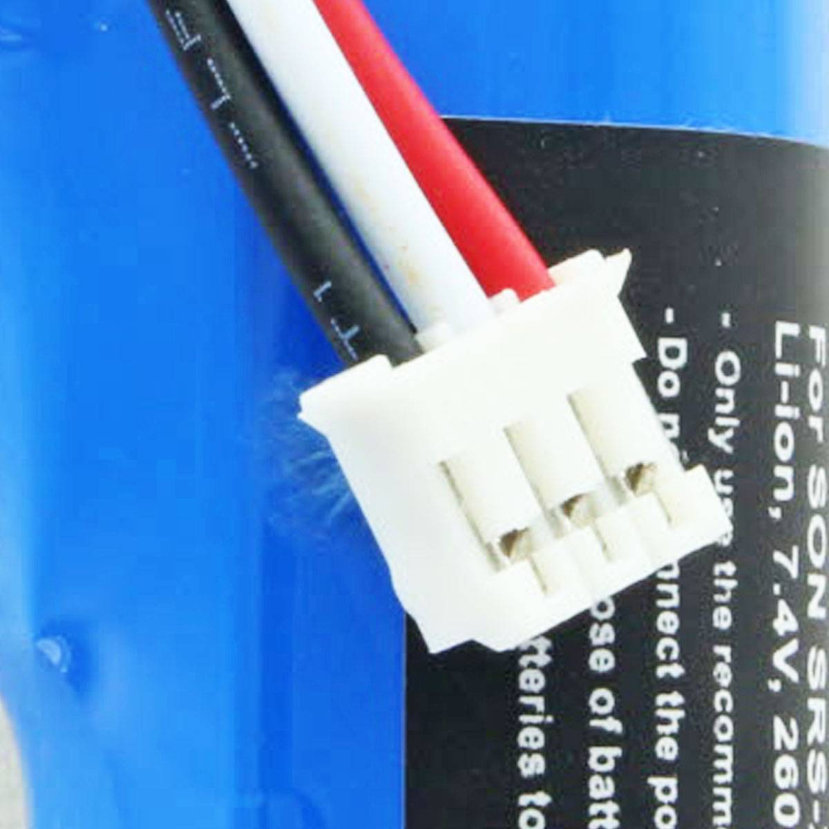 Akku passend für Sony SRS-X5 Akku Li-ion, 7,4V 3400mAh, 19,2Wh, built-in, ohne Werkzeug