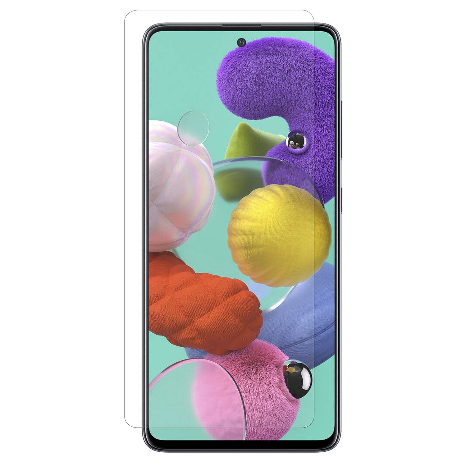 cofi1453 3X Schutz Schutz Glas 9H Tempered Glass Display Schutz Folie Glas Screen Protector Samsung Galaxy A51 (A515F)