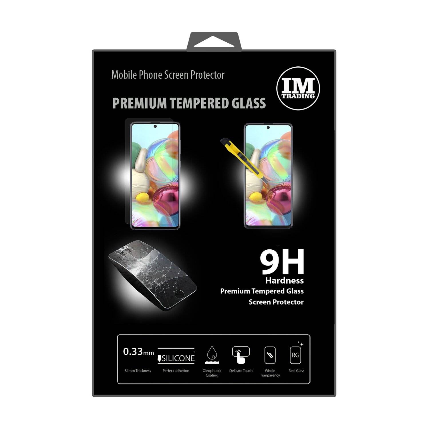 cofi1453® Schutzglas 9H kompatibel mit Samsung Galaxy A71 (A715F) Displayschutzfolie Schutzfolie Passgenau Glas
