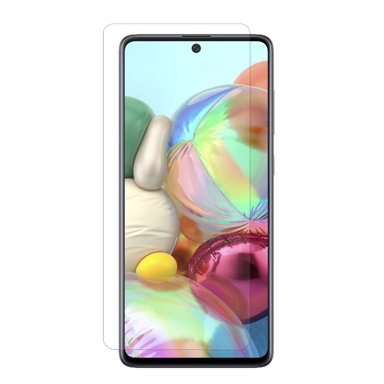 cofi1453® Schutzglas 9H kompatibel mit Samsung Galaxy A71 (A715F) Displayschutzfolie Schutzfolie Passgenau Glas