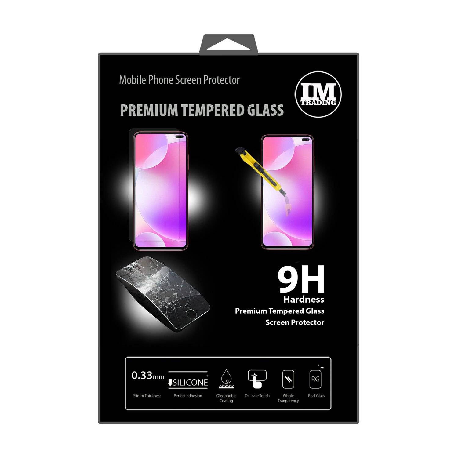 cofi1453® Schutzglas 9H kompatibel mit XIAOMI REDMI K30 Displayschutzfolie Schutzfolie Passgenau Glas