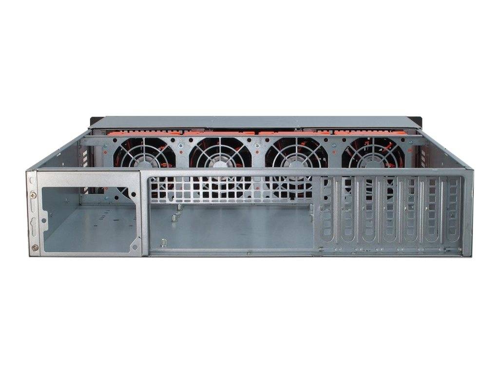 Inter-Tech IPC 2U-20255 - Rack-Montage - 2U - Full AT - ohne Netzteil (EPS2U)