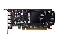 NVIDIA Quadro P620 - Grafikkarten - Quadro P620 - 2 GB GDDR5 - PCIe 3.0 x16 - 4 x Mini DisplayPort