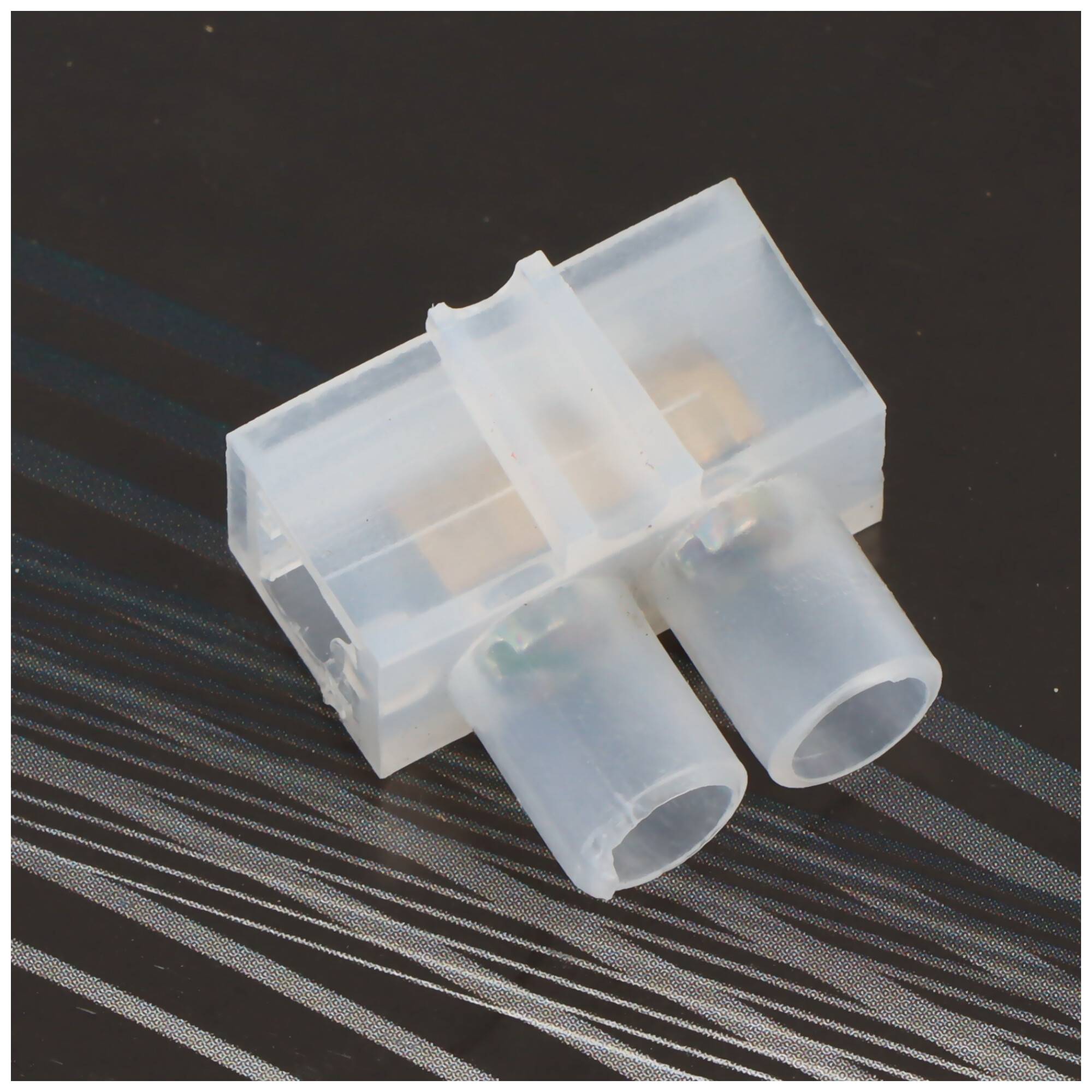 Lüsterklemmen Sortiment bestehend aus 60 Stück transparent terminal stripes