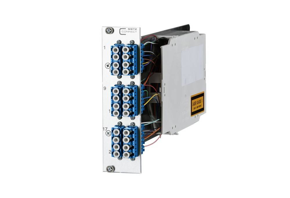 Metz Connect OpDAT CM 3HE/7TE 6xLC-Q 1528S971061E