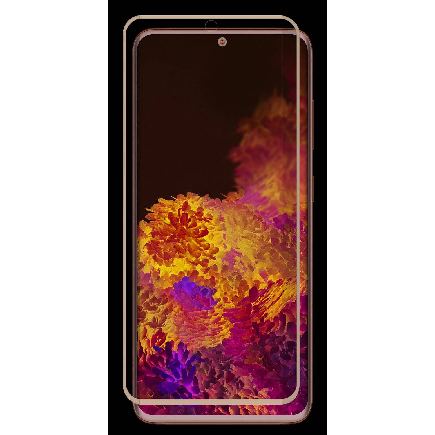 cofi1453® 5D Schutz Glas Folie kompatibel mit SAMSUNG GALAXY S20+ (G985F) Curved Schutz Folie Vollständig Klebend und Abdeckung