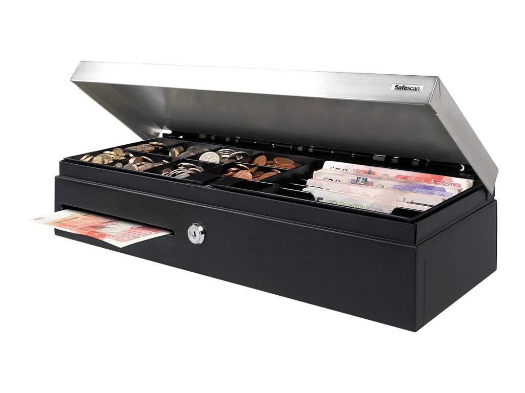 Safescan SD-4617S - Cash Drawer - Schwarz, Silber
