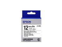 Epson LabelWorks LK-4WBB - Schwarz auf matt Weiß - Rolle (1,2 cm x 9 m)
