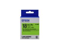 Epson LabelWorks LK-5GBF - Schwarz auf Grün - Rolle (1,8 cm x 9 m)