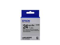 Epson LabelWorks LK-6SBE - Schwarz auf Silber (matt)