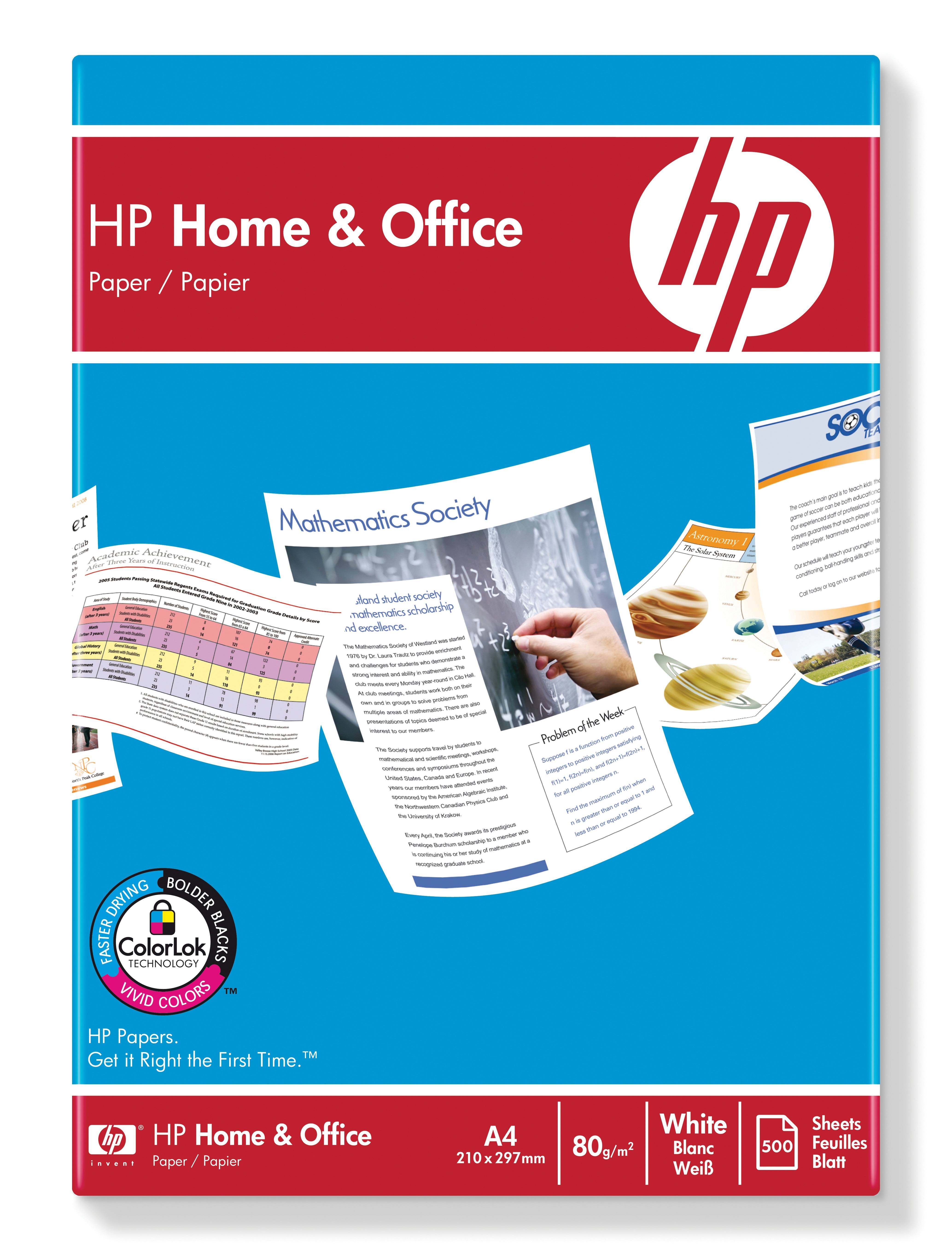 Kopierpapier Home & Office DIN A4 80 g/qm 3x 500 Blatt Maxi-Box