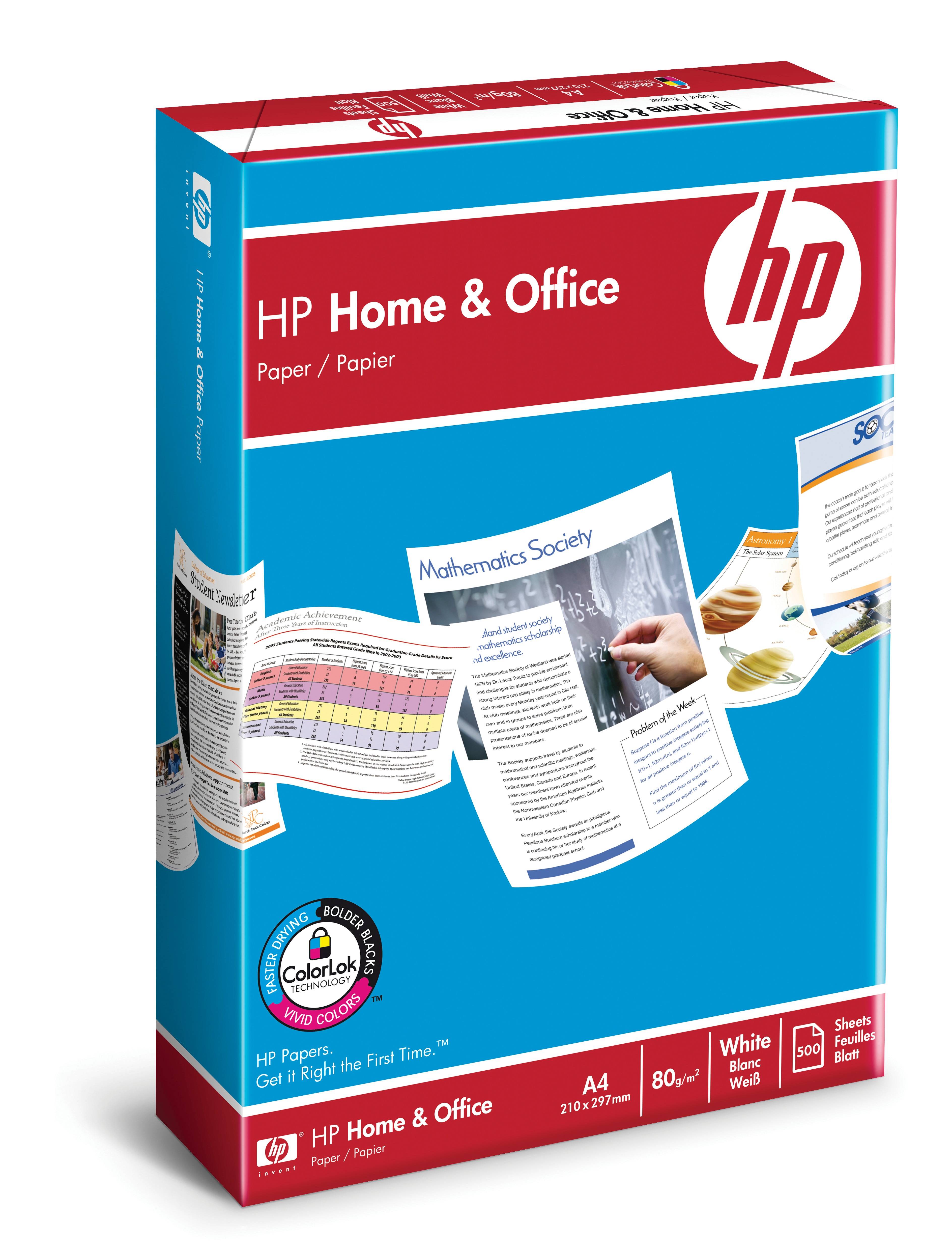 Kopierpapier Home & Office DIN A4 80 g/qm 3x 500 Blatt Maxi-Box