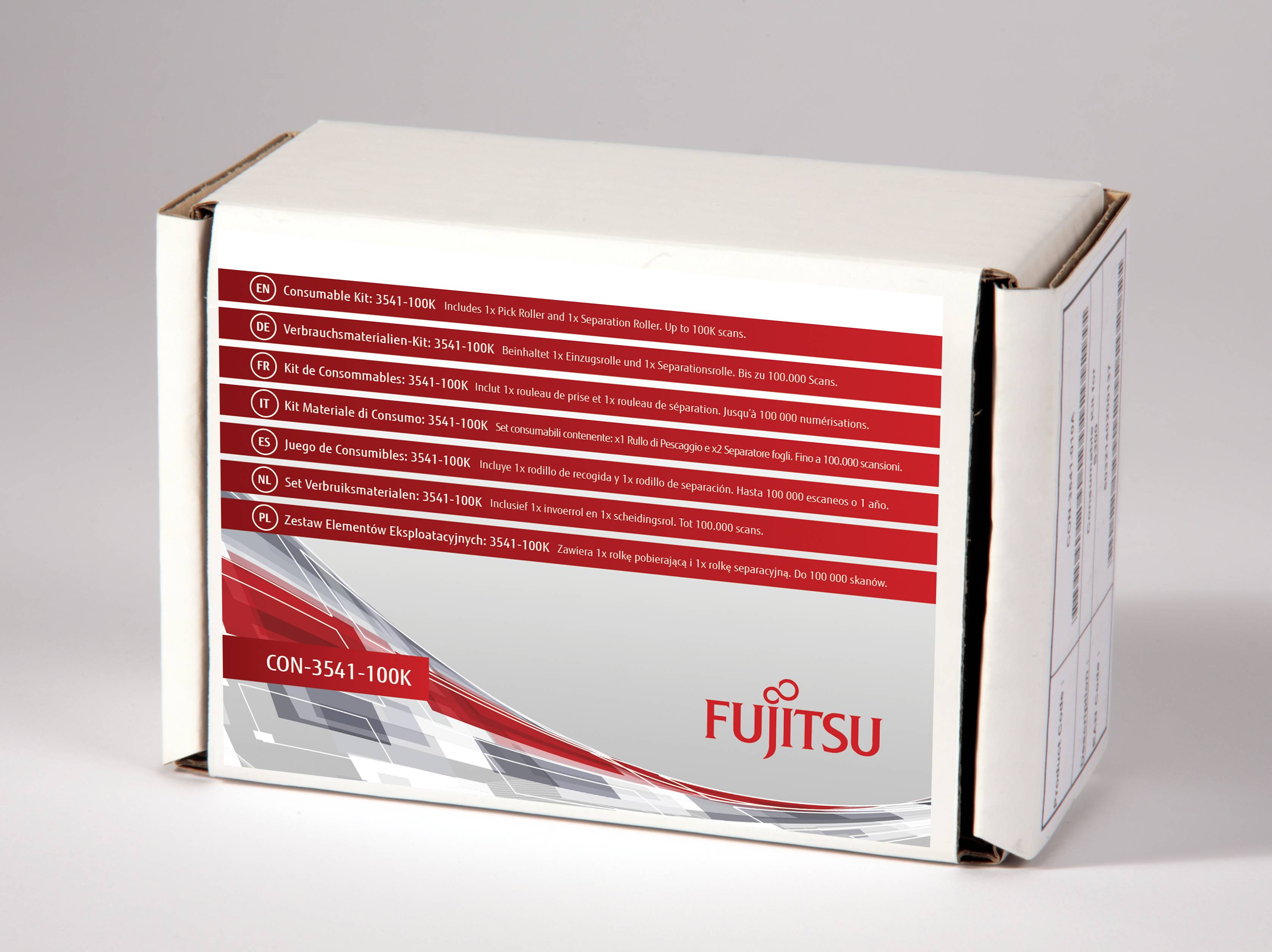 Fujitsu Consumable Kit: 3541-100K - Scanner - Verbrauchsmaterialienkit
