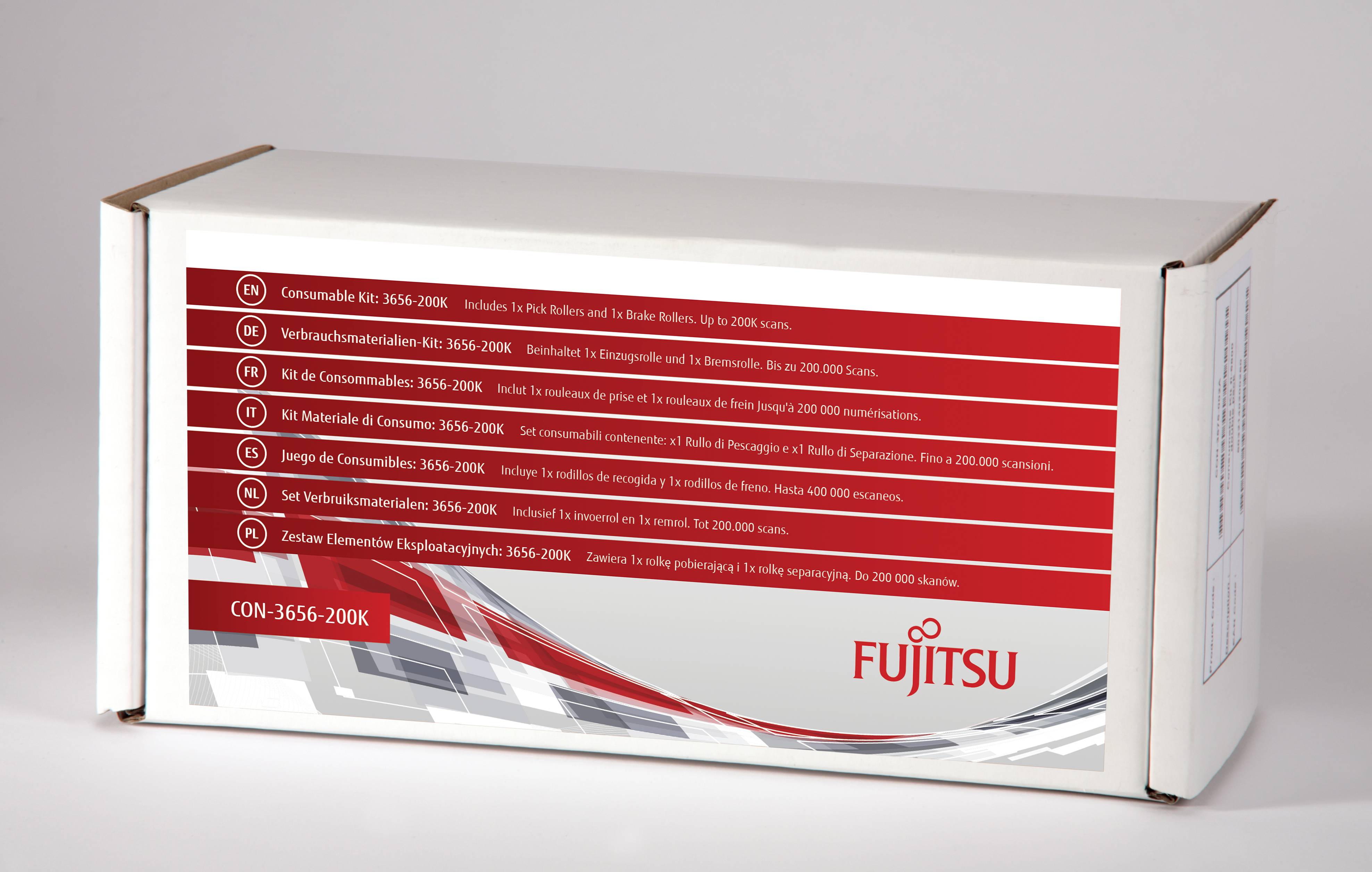 Fujitsu Consumable Kit: 3656-200K - Scanner - Verbrauchsmaterialienkit