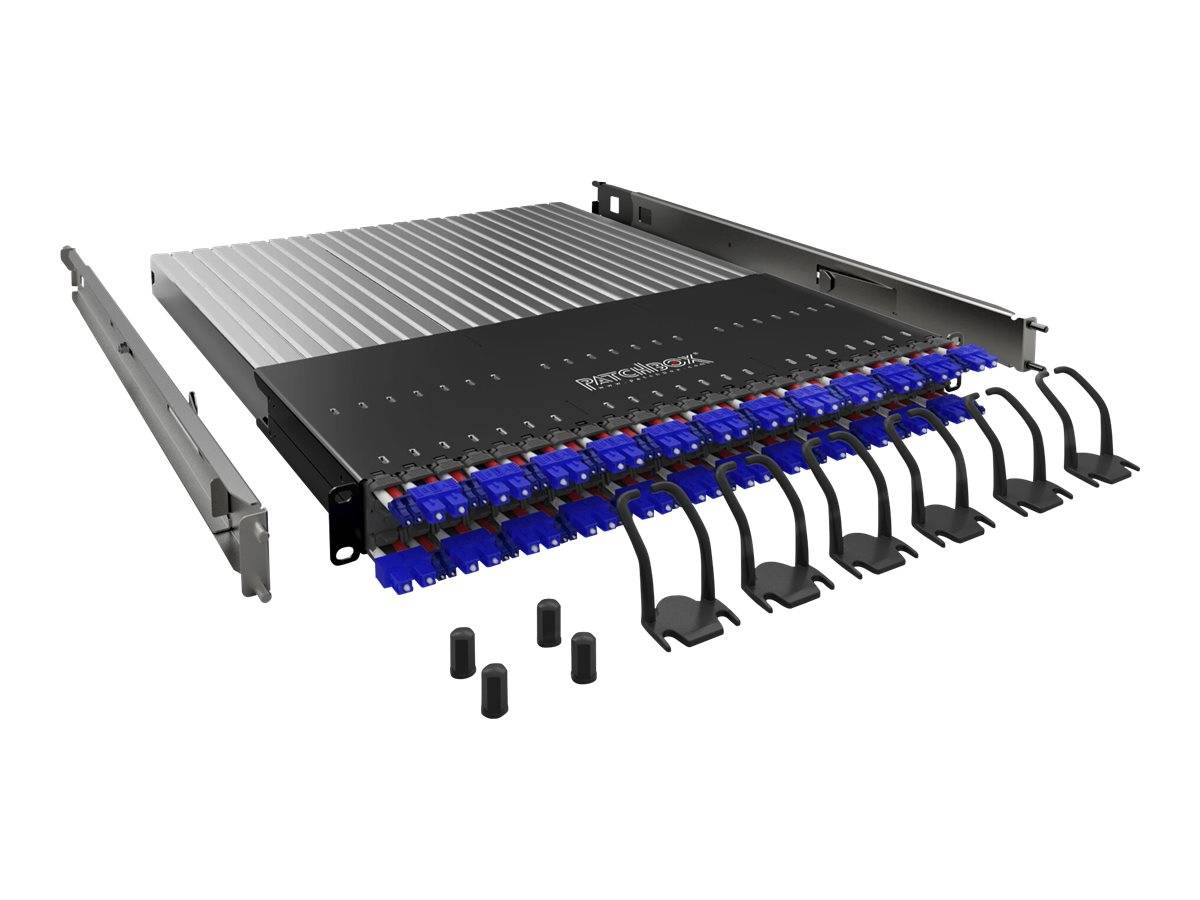 PATCHBOX PLUS+ SYSTEM OS2 LC-SC - Rack - Kabelführungssatz - 1U - 48.3 cm (19"")
