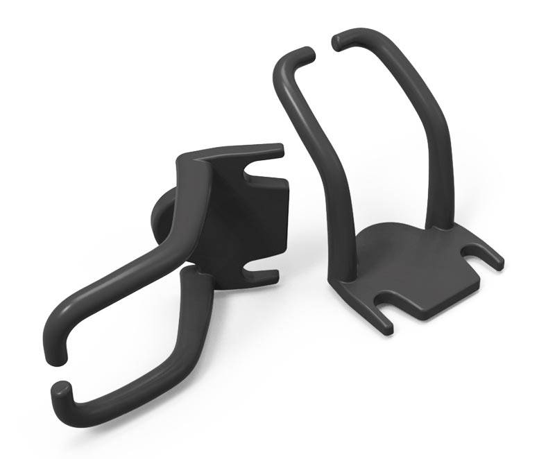 PATCHBOX Patchcatch - Klemme für Kabel-Organizer (Packung mit 4)