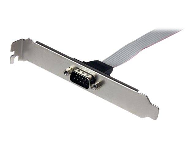 StarTech.com DB9 Slotblech Seriell Motherboard Header mit 9pol Stecker an 10-pin Buchse - Motherboard Header (Buchse)