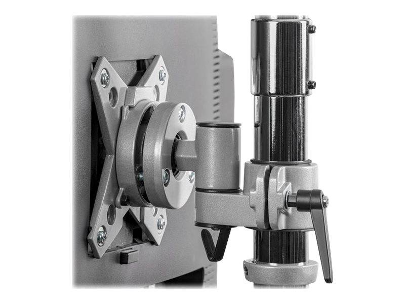 StarTech.com Monitorhalterung für zwei vertikal gestapelte Monitore - Ergonomischer Monitorarm für zwei VESA Monitore -