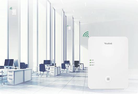 Yealink W80DM - Basisstation für schnurloses Telefon/VoIP-Telefon mit Rufnummernanzeige