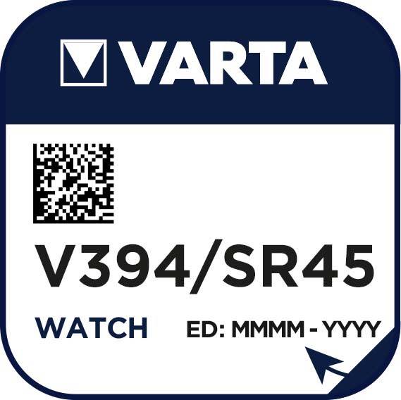 10 Stück Varta Cons.Varta Uhren-Batterie V 394 Stk.1
