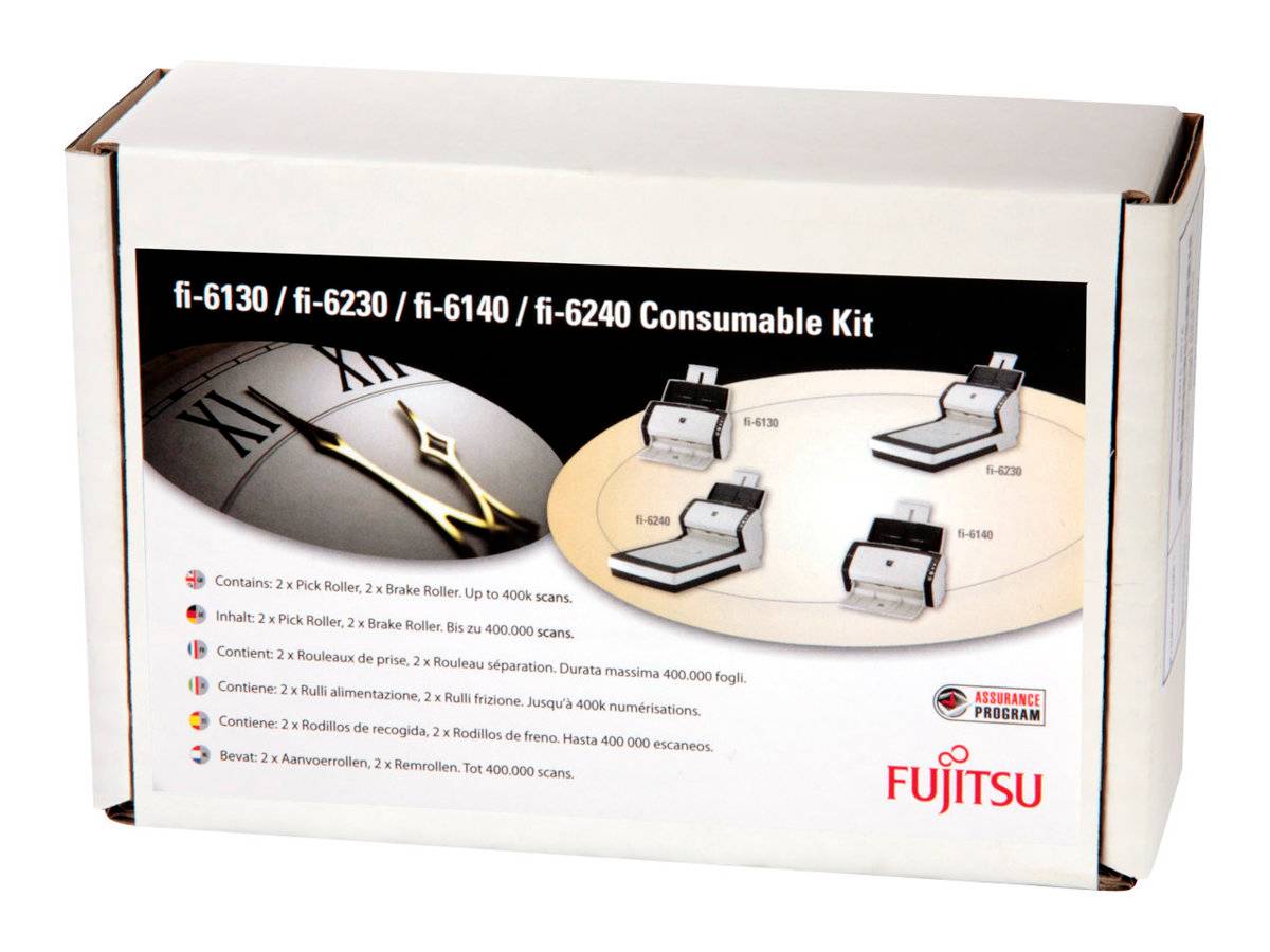 Fujitsu Consumable Kit - Scanner - Verbrauchsmaterialienkit - für fi-6130Z - 614